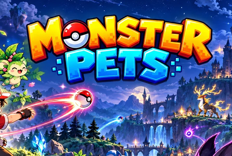 Monster Pets: aventura de fantasia com monstros e castelo